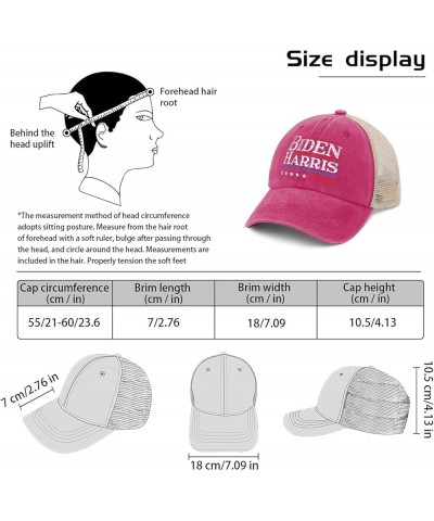 Biden Harris 2024 Hats Biden Hats for Mens Womens AllBlack Trucker Hats Custom Hats Funny Hat Golf Hats Pink $10.11 Cowboy Hats