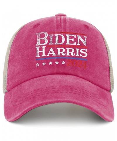 Biden Harris 2024 Hats Biden Hats for Mens Womens AllBlack Trucker Hats Custom Hats Funny Hat Golf Hats Pink $10.11 Cowboy Hats