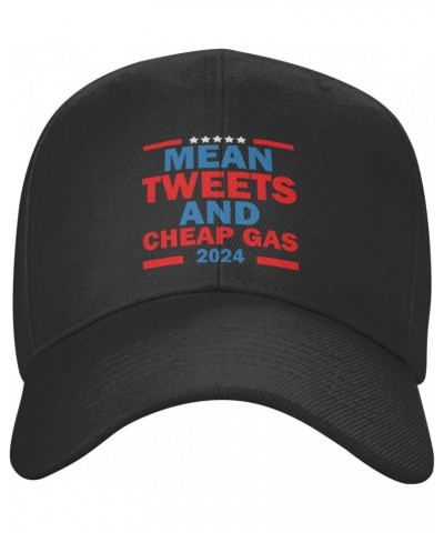 Mean Tweets and Cheap Gas 2024 0 Classic Duckbill Caps for Stylish Sun Protection Black $11.15 Baseball Caps