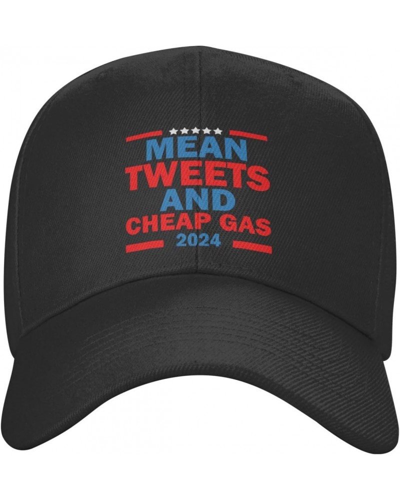 Mean Tweets and Cheap Gas 2024 0 Classic Duckbill Caps for Stylish Sun Protection Black $11.15 Baseball Caps