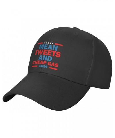 Mean Tweets and Cheap Gas 2024 0 Classic Duckbill Caps for Stylish Sun Protection Black $11.15 Baseball Caps