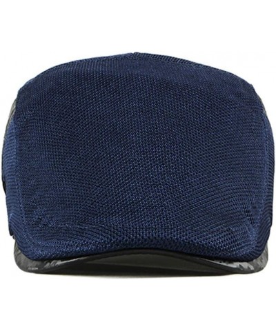 Men's Flat Cap Ivy Gatsby Newsboy Cap Hunting Hat Beret Navy $9.00 Newsboy Caps