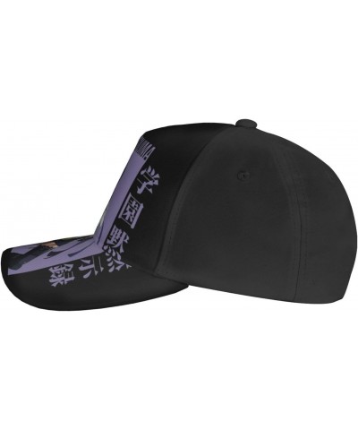 Anime Highschool of The Dead Saeko Busujima Baseball Cap Adjustable Summer Sun Baseball Cap for Mens Womens Black $18.65 Base...