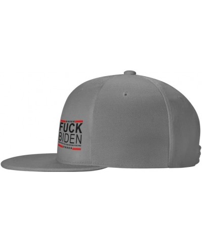 Fuck-Biden Flag-Denim Hats Cowboy Knit hat Baseball Caps Fisherman's hat Gray $13.99 Baseball Caps