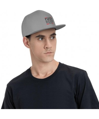 Fuck-Biden Flag-Denim Hats Cowboy Knit hat Baseball Caps Fisherman's hat Gray $13.99 Baseball Caps