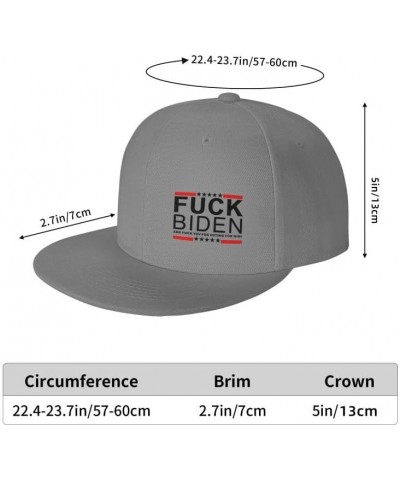 Fuck-Biden Flag-Denim Hats Cowboy Knit hat Baseball Caps Fisherman's hat Gray $13.99 Baseball Caps