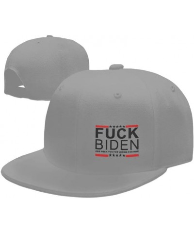 Fuck-Biden Flag-Denim Hats Cowboy Knit hat Baseball Caps Fisherman's hat Gray $13.99 Baseball Caps