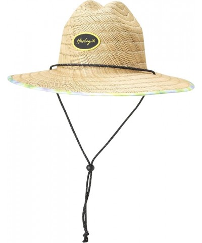 Women's Sun Hat - Medium Brim Real Straw Hats for Women with Chin Strap Sunset Haze $14.10 Sun Hats