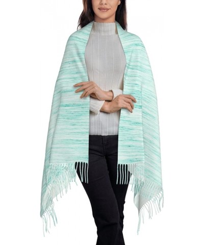 Warm Women Blanket Scarf Oversized Tassel Travel Wrap And Shawl Cozy-Boho Owl Blue Bright $16.78 Scarves