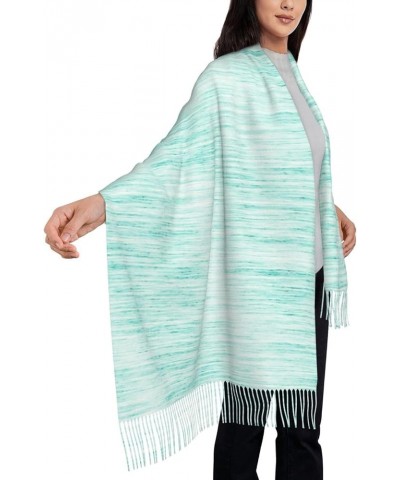 Warm Women Blanket Scarf Oversized Tassel Travel Wrap And Shawl Cozy-Boho Owl Blue Bright $16.78 Scarves