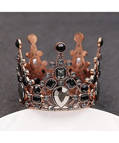 Hair Jewelry Crown Tiaras for Women Bridal Wedding Tiaras Crystal Little Crown Brithday Cake Baking Decorative Head Jewelry C...