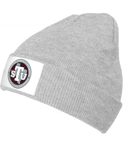 Texas Southern University Cold Weather Cuffed Knit Beanie Skully Cap Hat One Size Fit Most Gray $9.01 Skullies & Beanies