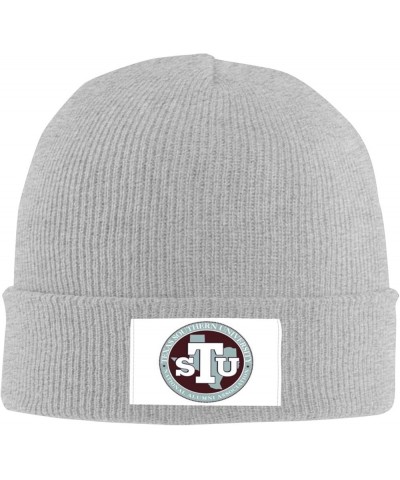 Texas Southern University Cold Weather Cuffed Knit Beanie Skully Cap Hat One Size Fit Most Gray $9.01 Skullies & Beanies