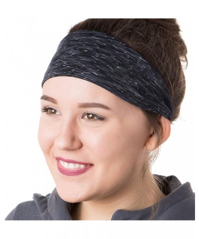 Women's Adjustable & Stretchy Xflex Bright Running Headbands Packs Black & Pink 2pk $10.80 Headbands