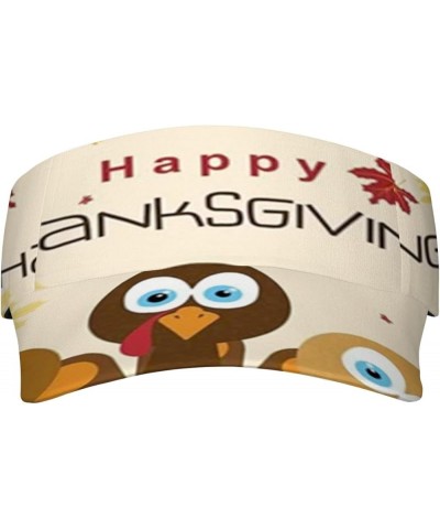 2024 Sun Sports Visor Men Women,Adjustable Empty Top Hat Brown Orange_30 $19.25 Visors