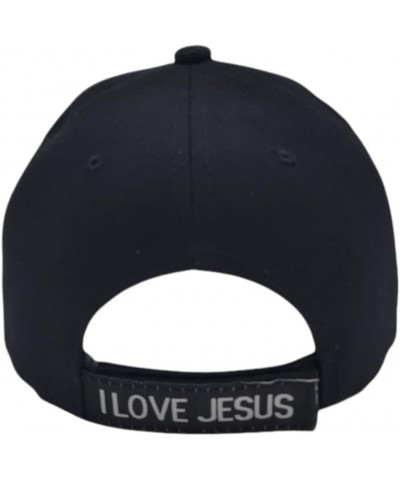 Jesus - Christian Religious Baseball Cap - Adult Hat Black $10.30 Baseball Caps