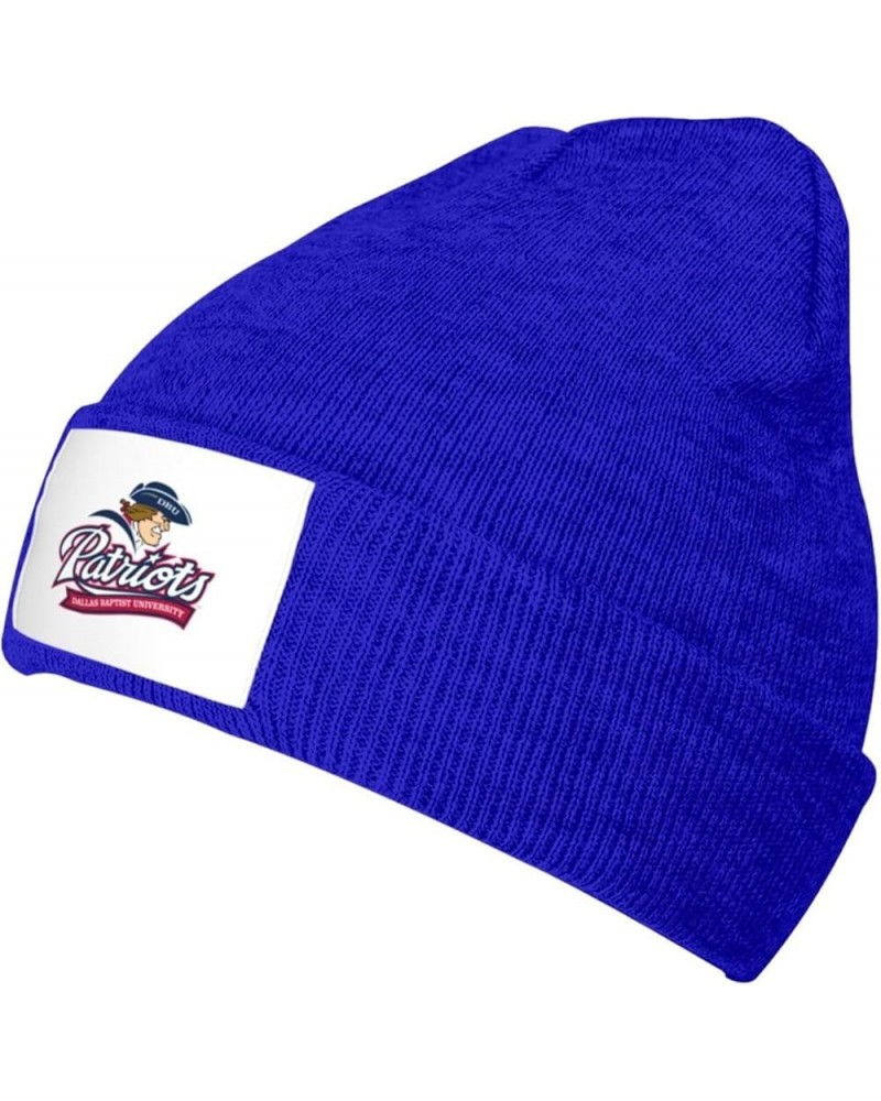 Dallas Baptist University Logo Classic Warm Winter Knit Cap Fleece Lined Beanie Hat Blue $9.61 Skullies & Beanies