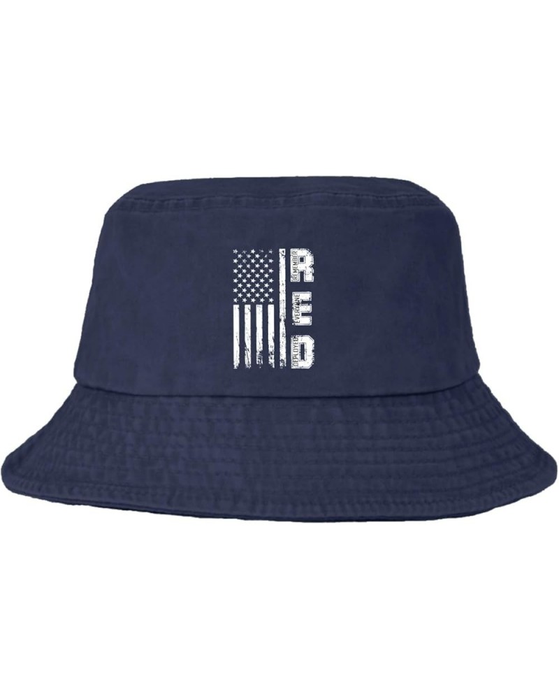 Remember Everyone Deployed Bucket Hat Bucket Hats Vintage Womens Hat for Golf Accessories for Fishing Must Haves Navy $11.65 ...