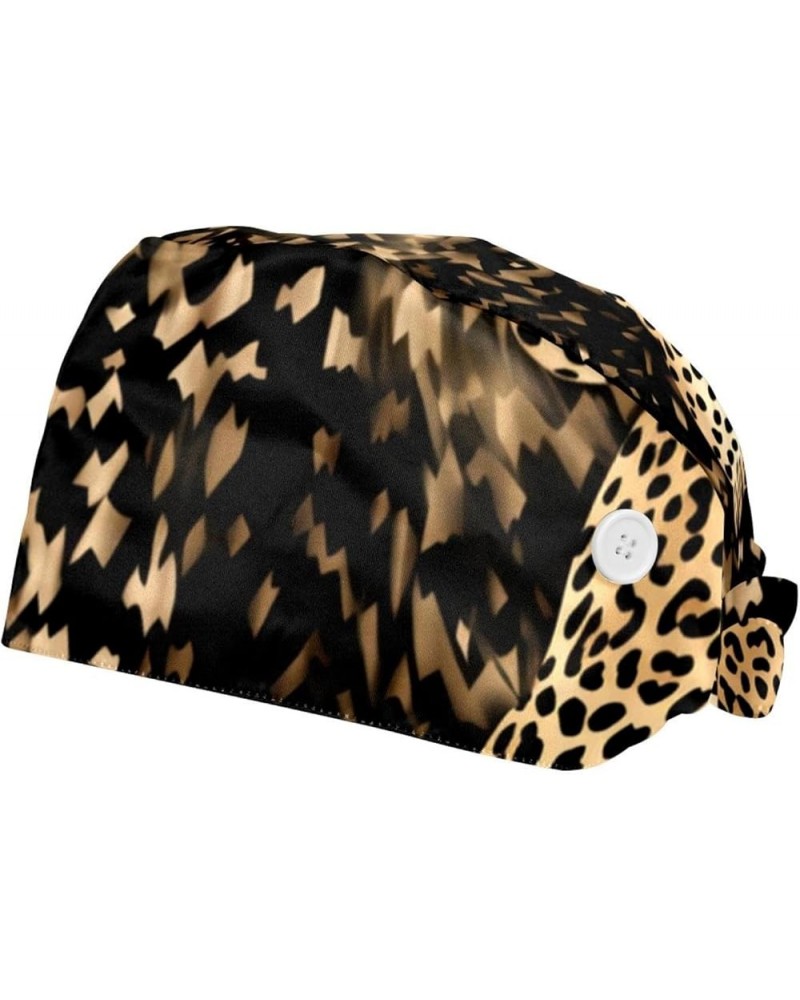 Bouffant Nurse Hats,Scrub Cap Adjustable Scrub Hats with Sweatband V776j8wjyh $10.84 Skullies & Beanies