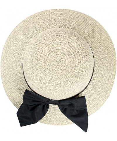 2pcs Beach Hats for Women Garden Hat Women Ladies Summer Hats Straw Hat with Bow Straw Hats for Women Beigex2pcs $10.33 Sun Hats