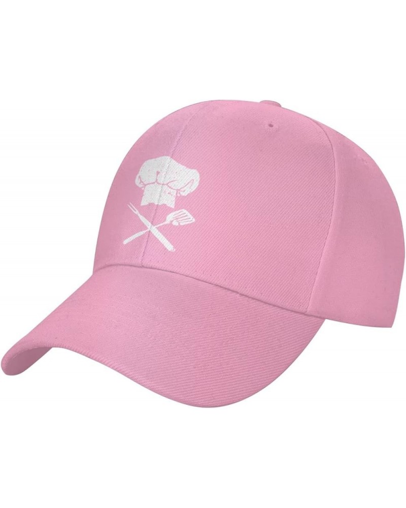 Chef Hat Cross Unisex Baseball Hat Original Trucker Cap Adjustable Pink $10.04 Baseball Caps