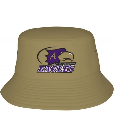 Avila University Logo Bucket Hats Fashion Sun Cap Packable Outdoor Fisherman Hat Black $12.74 Bucket Hats