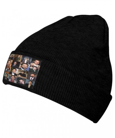 Paul Rudd Knit Hat Soft Winter Warm Cuffed Skull Cap Fashion Ski Hat for Men and Women Black $12.14 Skullies & Beanies