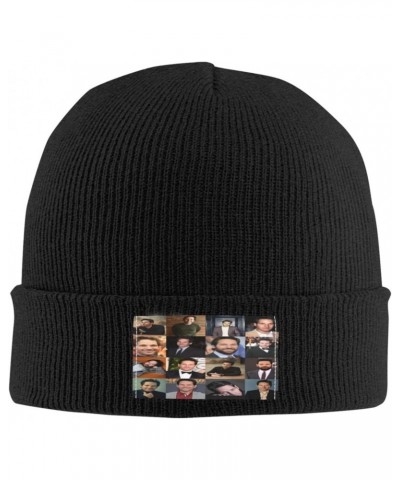 Paul Rudd Knit Hat Soft Winter Warm Cuffed Skull Cap Fashion Ski Hat for Men and Women Black $12.14 Skullies & Beanies