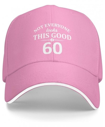 Not Everyone Look This Good at 60 Hat for Women Baseball Caps Cute Hats Pink $9.34 Baseball Caps