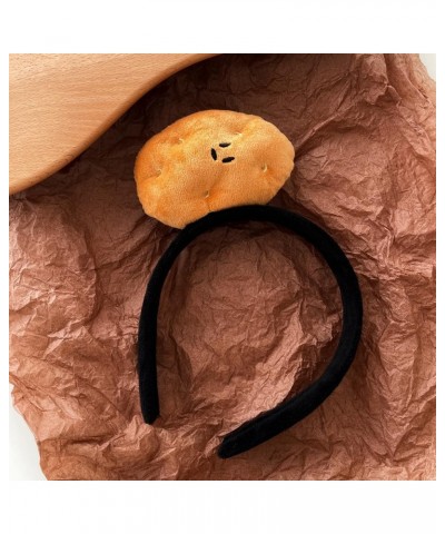 Little Potato Hairband Women Men Creative Cute Vegetable Potato Headband Funny Adult Headwear, Brown Black $10.19 Headbands