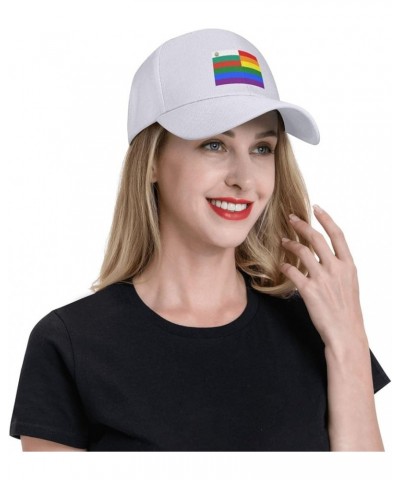 Bulgaria Rainbow Flag Baseball Cap for Men Women Hat Adjustable Truck Driver Baseball Caps Dad Hats White $9.84 Baseball Caps