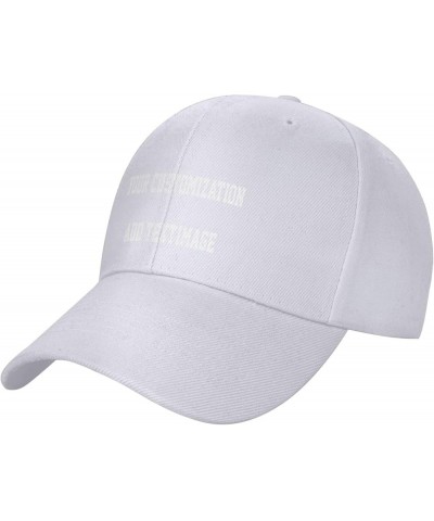 Customized Hat, Customized Unique Hat, Sun Hat, Duck Tongue Hat, Your Own Classic Men Women Trucker Hat White $9.53 Baseball ...