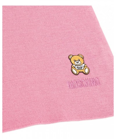 women Teddy wool scarf pink $44.80 Scarves