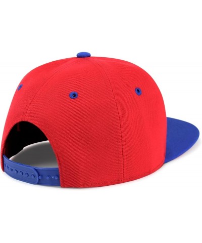 Korean Heart Finger Hip-Hop Snapback Hat Embroidered Baseball Cap Korea Sign 58. Red/Blue $12.49 Baseball Caps