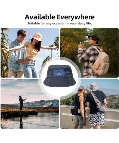 Flag of The United States Department of Justice Bucket Hat for Women Men Summer Travel Sun Hat Outdoor Cap Funny Bucket Hats ...