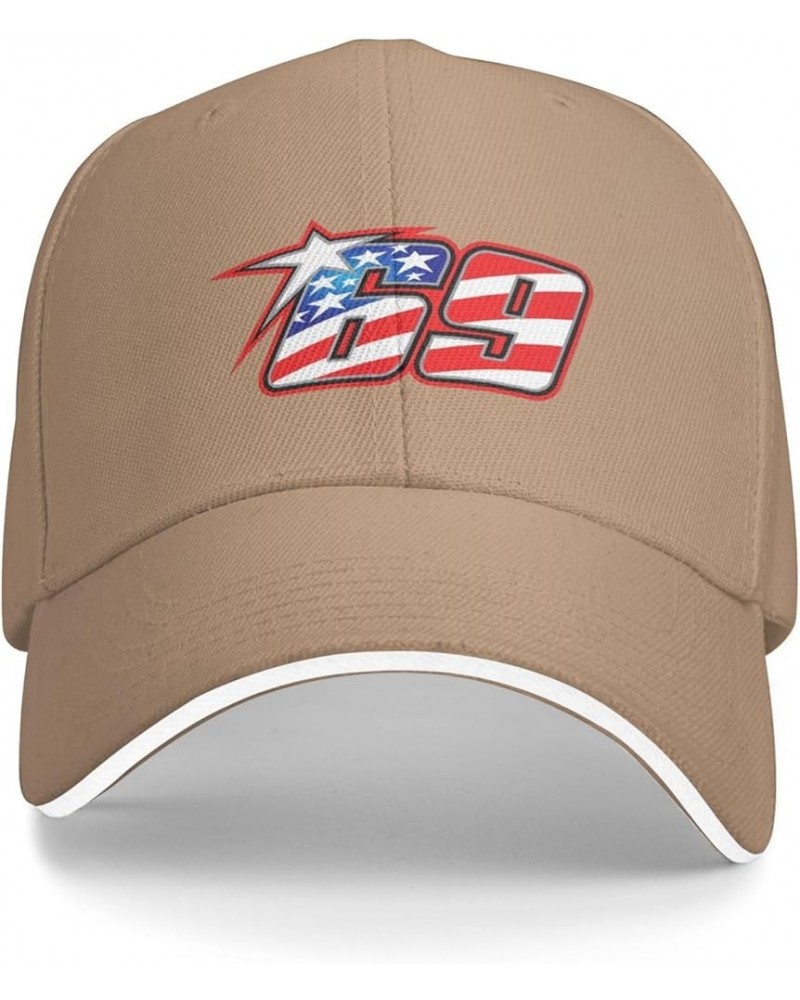 Nicky Hayden Sandwich Cap Unisex Classic Baseball Capunisex Adjustable Casquette Dad Hat Natural $12.74 Baseball Caps