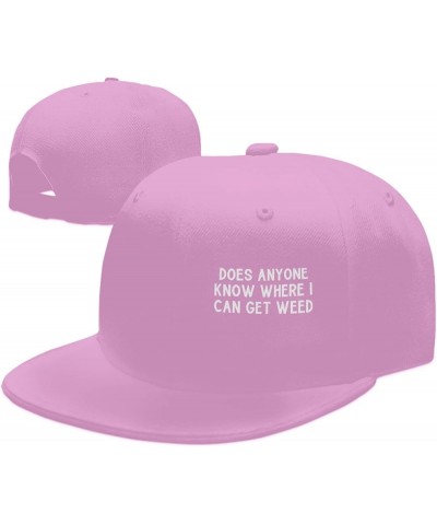 Unisex Baseball Hat Does Anyone Know Where I Can Get Weed Vintage Dad Hat Adjustable Casquette Cap,Black Pink $11.21 Baseball...