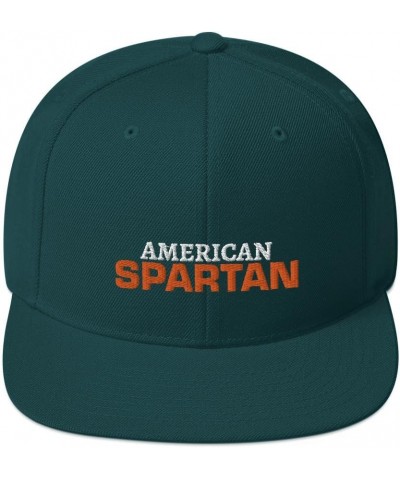 American Spartan Snapback Hat Spruce $18.26 Baseball Caps