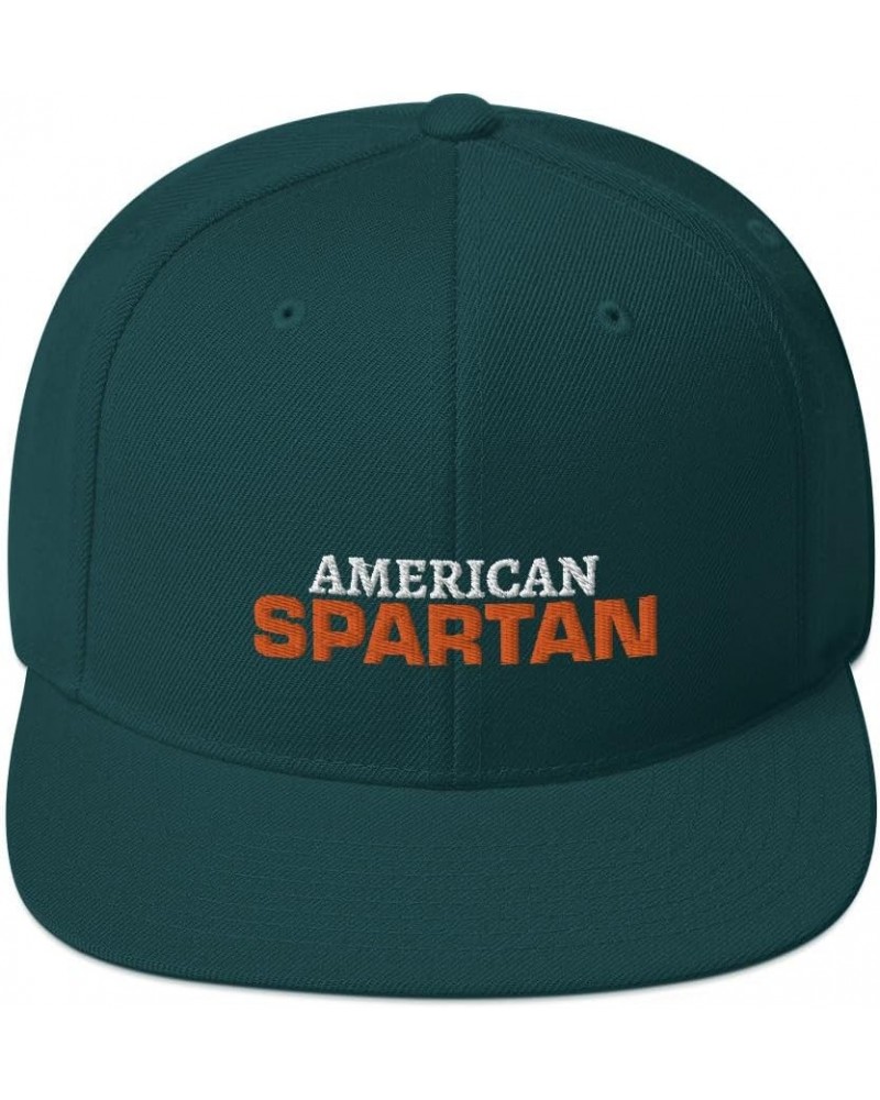 American Spartan Snapback Hat Spruce $18.26 Baseball Caps