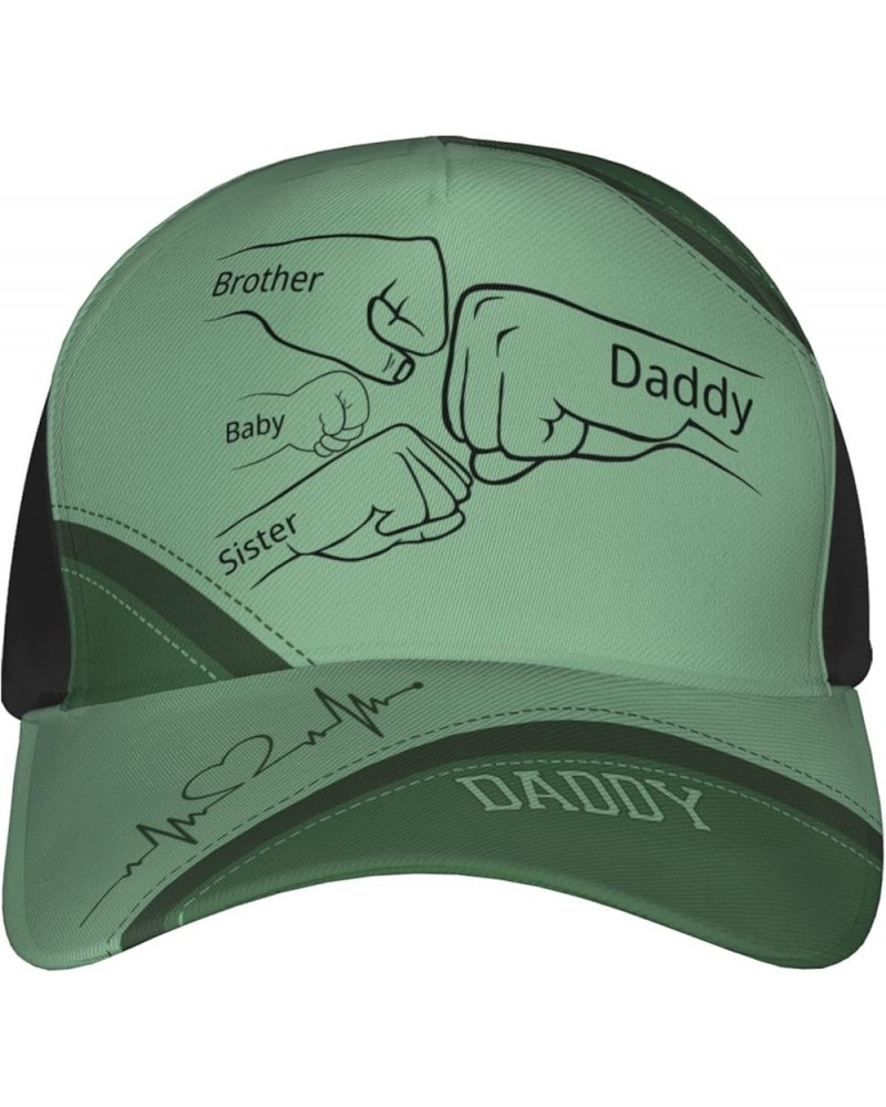 Custom Hat, Personalized Cap for Men,Dad,Grandpa,Husband Customized Fathers Day Hat Green $14.49 Baseball Caps