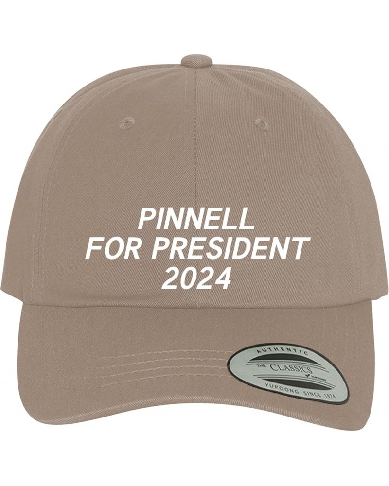 Pinnell for President 2024 - Comfortable Dad Hat Baseball Cap Khaki $14.67 Baseball Caps