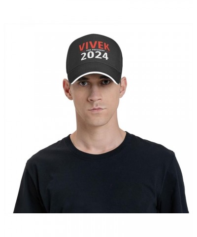 Vivek Ramaswamy for President 2024 Hat Trump Republican Unisex Hats Caps Baseball Cap Adjustable Fashion Sandwich Cap Black $...