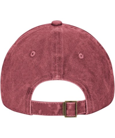 Overpowering Deer Head Baseball Cap for Men Women Hats Adjustable Vintage Cowboy Hat Red $13.25 Cowboy Hats