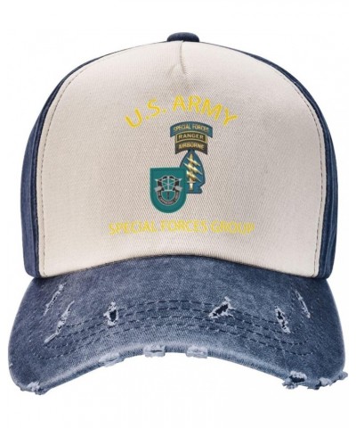 US Army 19th Special Forces Group Veteran Upgrade Style with Adjustable Cotton Baseball Caps $20.14 Baseball Caps