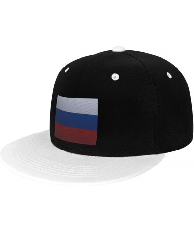 Flag of Slovakia Knitting Effect Snapback Hat for Men Women Baseball Cap Trucker Flat Bill Hats Dad Caps White $13.82 Basebal...