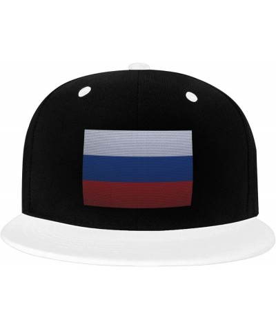 Flag of Slovakia Knitting Effect Snapback Hat for Men Women Baseball Cap Trucker Flat Bill Hats Dad Caps White $13.82 Basebal...