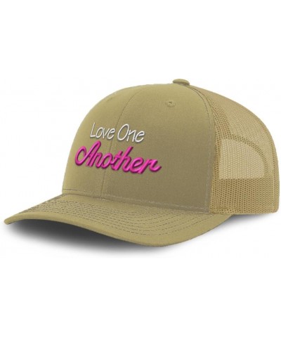 Trucker Hat Baseball Cap Love 1 Another Style B Cotton Dad Hats for Men & Women Khaki $13.16 Baseball Caps