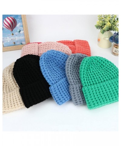 Women's Caps Men Women Caps Women Hat Slouchy Warm Knit Baggy Crochet Ski Winter Baseball Caps Casual Daily Hats Grey $7.40 S...