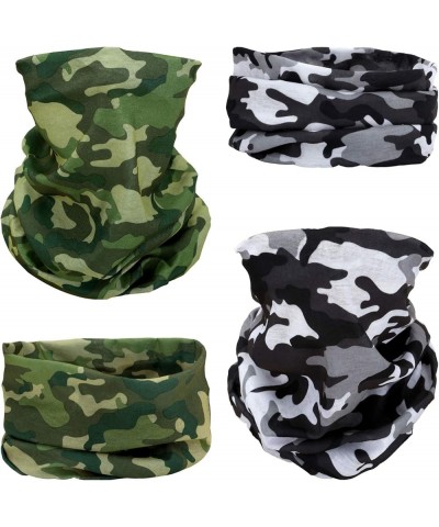 8 Headband Bandana Balaclava Half Face Mask Shield Head Hair Scarf Neck Gaiter Hat Multipurpose for Women Men Breathable Reus...