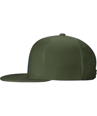 Robot Skeleton Baseball Cap for Men Women Snapback Hat Trucker Flat Bill Caps Sun Hat Moss Green $13.97 Baseball Caps